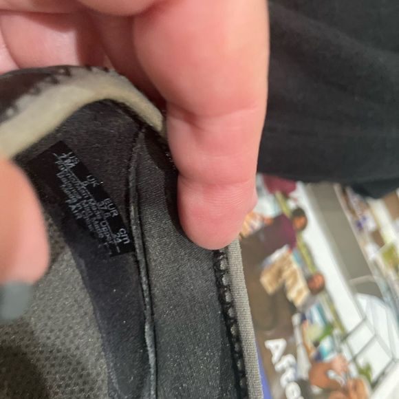 LAUNORY Women's Espadrilles shoes Black Gray size 7 - Picture 7 of 7